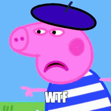 Peppa Pig Wtf GIF - Peppa Pig Wtf Shocked GIFs