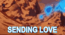 Sending Love Gogeta GIF - Sending Love Gogeta Hearts GIFs