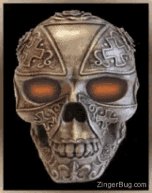 Metal Skull GIF - Metal Skull Eyes GIFs