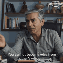 You Cannot Become Wise From Others Wisdom The Family Man2 GIF - You Cannot Become Wise From Others Wisdom The Family Man2 समझना GIFs