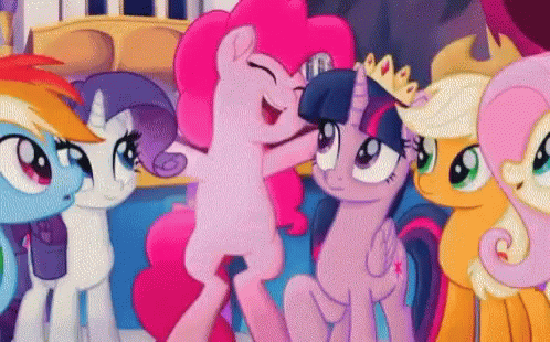 My Little Pony Hug GIF - My Little Pony Hug Hugging - Discover & Share GIFs