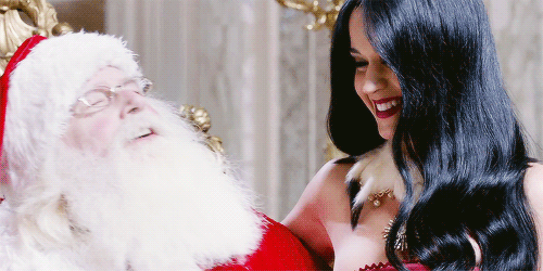 Katy Perry + Santa GIF - Holidays Happyholidays Christmas - Discover & ...