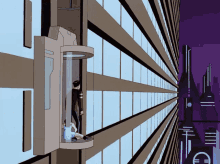Batman Beyond Elevator GIF - Batman Beyond Elevator Going Up GIFs