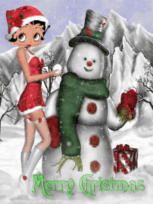 Merry Christmas Betty Boop GIF - Merry Christmas Betty Boop GIFs