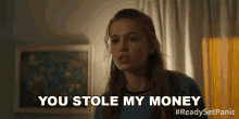 You Stole My Money Heather Nill GIF - You Stole My Money Heather Nill Panic GIFs