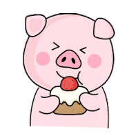 Pig Animal Sticker - Pig Animal Pink Stickers