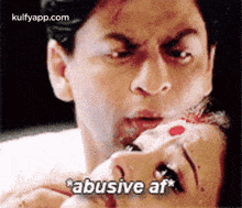 Abusive Af.Gif GIF - Abusive Af Shah Rukh Khan Person GIFs