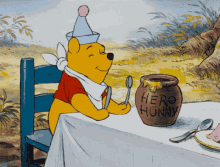 winnie the pooh hungry starving honey happy