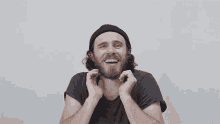 Laughing James Vincent Mcmorrow GIF - Laughing James Vincent Mcmorrow Headlights GIFs