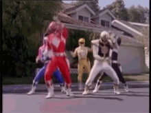 Power Rangers Dance Off GIF - Power Rangers Dance Off Classic GIFs