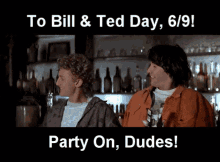 Bill And Ted Day Cheers GIF - Bill And Ted Day Cheers Party On GIFs