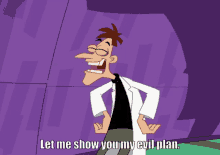Phineas And Ferb Evil Plan GIF - Phineas And Ferb Evil Plan Villian GIFs