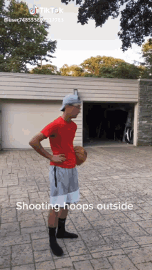 Shooting Hoops Outside Basketball GIF - Shooting Hoops Outside Basketball Dribble GIFs