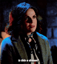 Once Upon A Time Regina Mills GIF - Once Upon A Time Regina Mills Is This A Dream GIFs