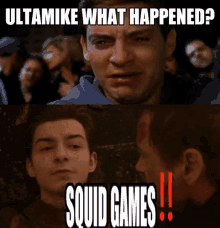 Ultamike Squid Games GIF - Ultamike Squid Games Spiderman GIFs