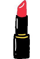 Lipstik Lipstik Merah Sticker - Lipstik Lipstik Merah Lipstik Merah Muda Stickers