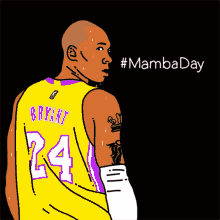 Mamba Day Kobe Bryant GIF - Mamba Day Kobe Bryant Sweat GIFs