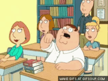Peter Griffin Raise Hand GIF - Family Guy Peter Griffin Raise Hand GIFs