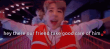 Friends Hey There GIF - Friends Hey There Take Good Care Of Him GIFs