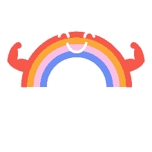 stay strong be strong you got this rainbow you are strong