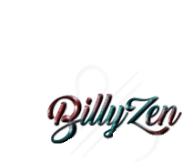 Billy Zen Design Sticker - Billy Zen Design Billy Zen Name Stickers