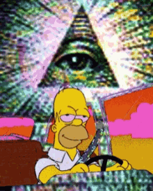 high driving illuminati all seeing eye eyes