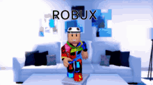 Robux Roblox GIF - Robux Roblox Funny GIFs
