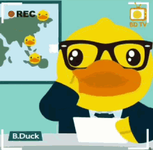 Duck Periodist Duck News GIF - Duck Periodist Duck News Bduck GIFs