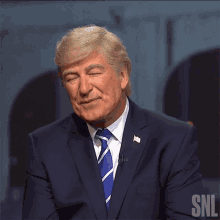 Smiling Donald Trump GIF - Smiling Donald Trump Saturday Night Live GIFs