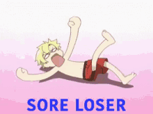 Sore Loser GIF - Sore Loser Loser Anime GIFs