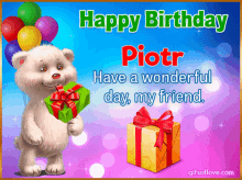 piotr happy birthday happy birthday piotr piotr name birthday