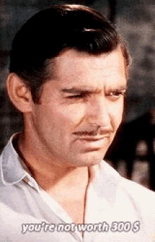 Gone With The Wind Not Worth300dollars GIF - Gone With The Wind Not Worth300dollars GIFs
