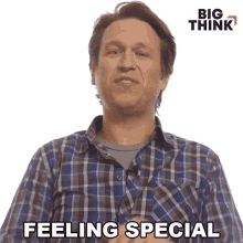 Feeling Special Pete Holmes GIF - Feeling Special Pete Holmes Big Think GIFs