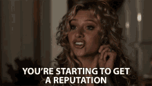 Youre Starting To Get A Reputation Well Known GIF - Youre Starting To Get A Reputation Well Known Gossip GIFs