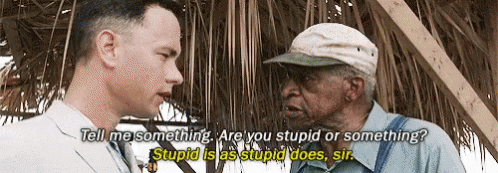 Forest Gump Stupid GIF - Forest Gump Stupid To Hanks - Discover &amp; Share GIFs