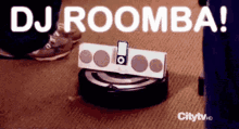 Parks And Rec Dj Roomba GIF - Parks And Rec Dj Roomba Vacuum GIFs