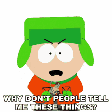 why dont people tell me these things kyle broflovski south park s3e10 chinpoko mon