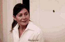 Greys Anatomy Meredith Grey GIF - Greys Anatomy Meredith Grey Keep Walking GIFs