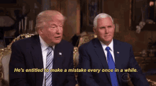 Pence Trump GIF - Mike Pence Pence Trump Mistake GIFs