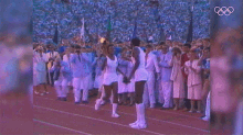 Pass The Torch Olympics GIF - Pass The Torch Olympics Olympics1984 GIFs