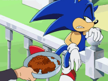 Sonic The Hedgehog Sonic X GIF - Sonic The Hedgehog Sonic X Sonic Cat Food GIFs