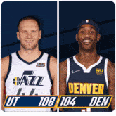 Utah Jazz (108) Vs. Denver Nuggets (104) Post Game GIF - Nba Basketball Nba 2021 GIFs