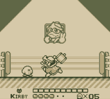 Kirbys Dream Land Game Boy GIF - Kirbys Dream Land Game Boy Kirby GIFs