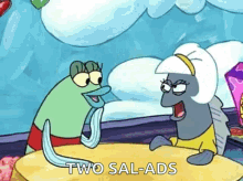 Spongebob Squarepants GIF - Spongebob Squarepants Salads GIFs