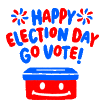 Happy Election Day November3 Sticker - Happy Election Day Election Day November3 Stickers