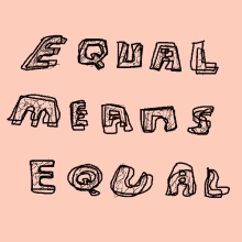 equal means equal equal means equal