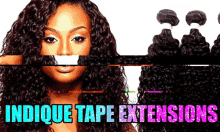 Indique Tape Extensions Hair Extensions GIF - Indique Tape Extensions Tape Extensions Hair Extensions GIFs