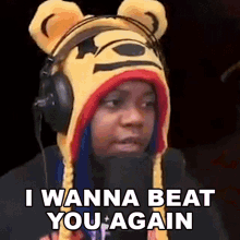 i wanna beat you again aychristenegames i wanna destroy you rematch one more fight i wanna beat you again aychristenegames i wanna destroy you rematch one more fight