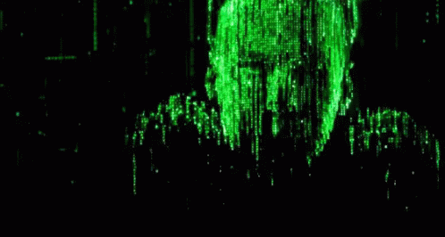 Neo Re-materializing - The Matrix Reloaded GIF - The Matrix Reloaded Matrix Reloaded GIFs