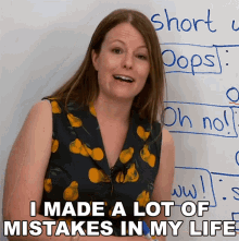I Made A Lot Of Mistakes In My Life Emma GIF - I Made A Lot Of Mistakes In My Life Emma Engvid GIFs